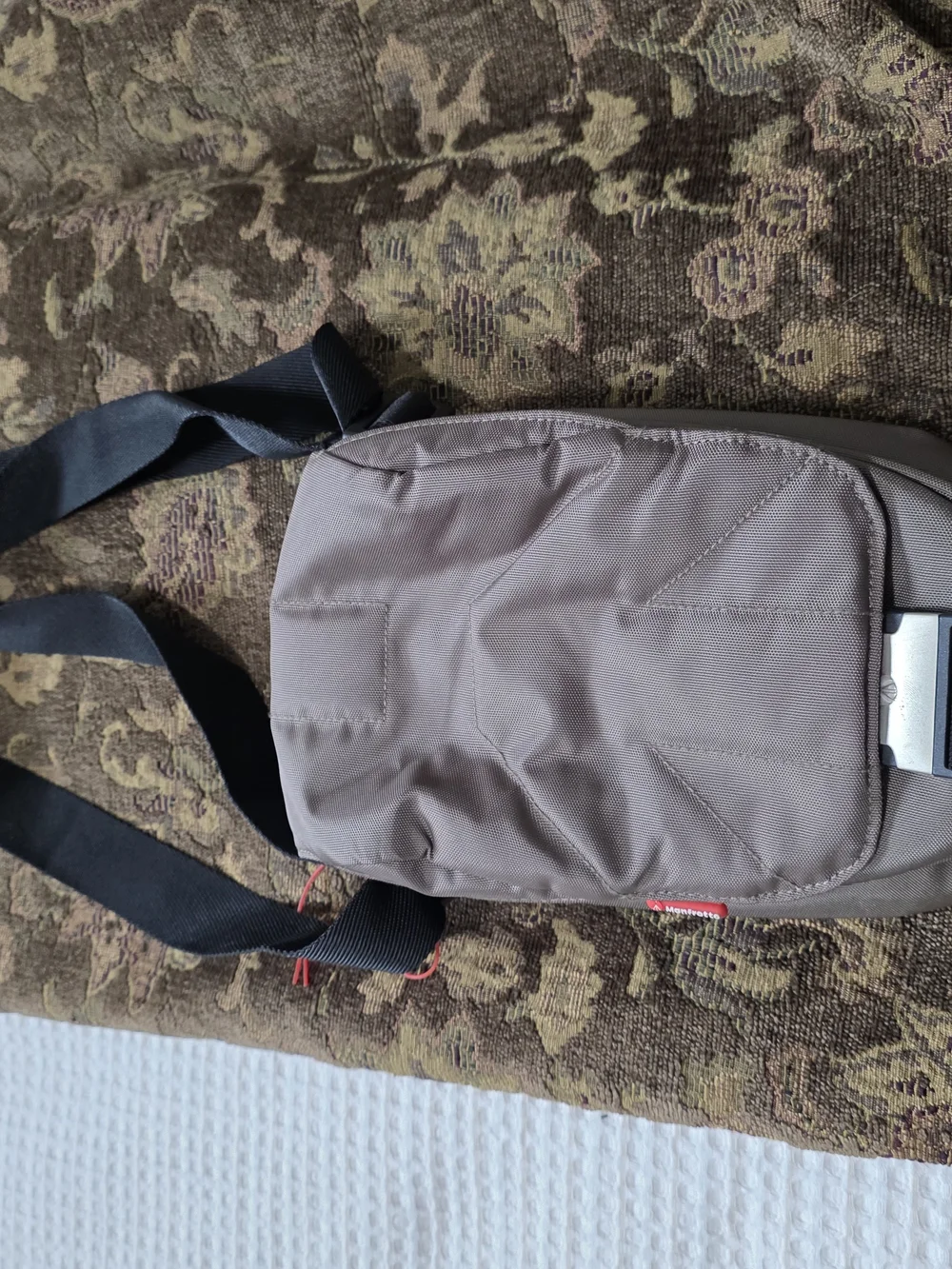 Men's Small Crossbody Sling Bag in Brown